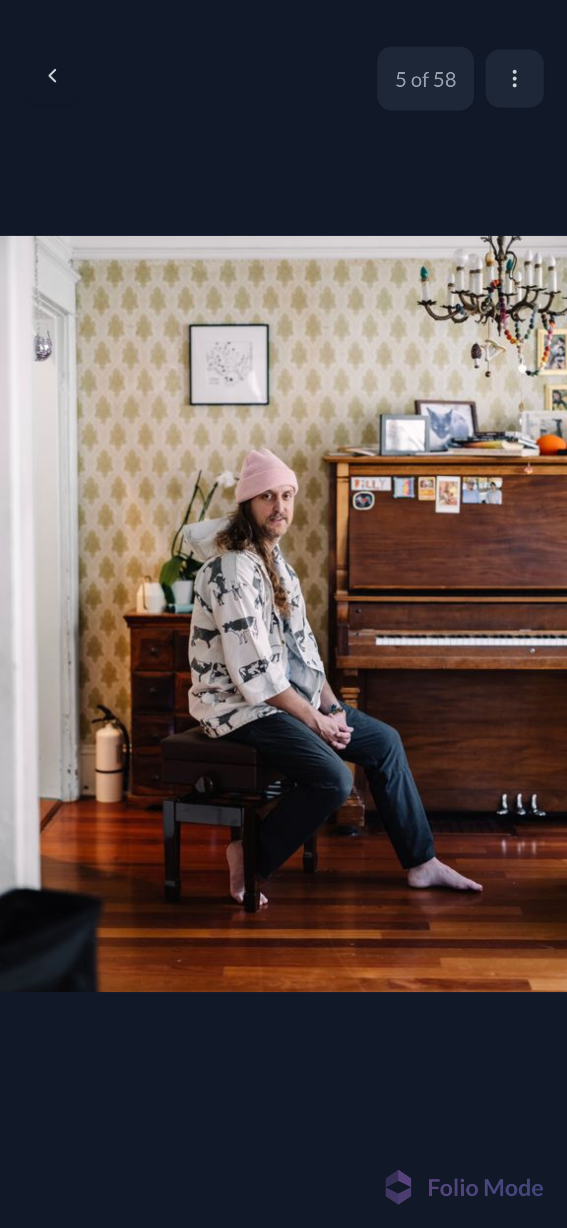 FolioMode app screenshot