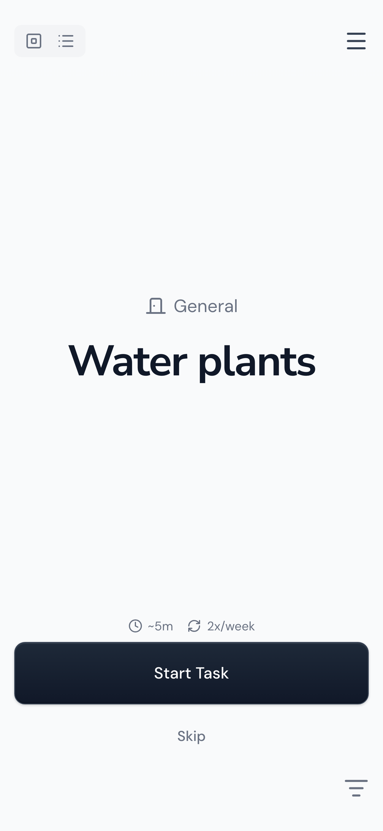 FreshChores app screenshot